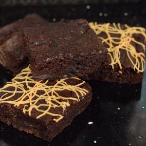 Vegan brownie selection box chocolate and chocolate orange